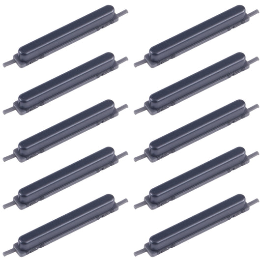 For Samsung Galaxy M14 4G SM-M145F 10pcs Original Power Button and Volume Control Button (Black) - Home key & Side Key by buy2fix | Online Shopping UK | buy2fix
