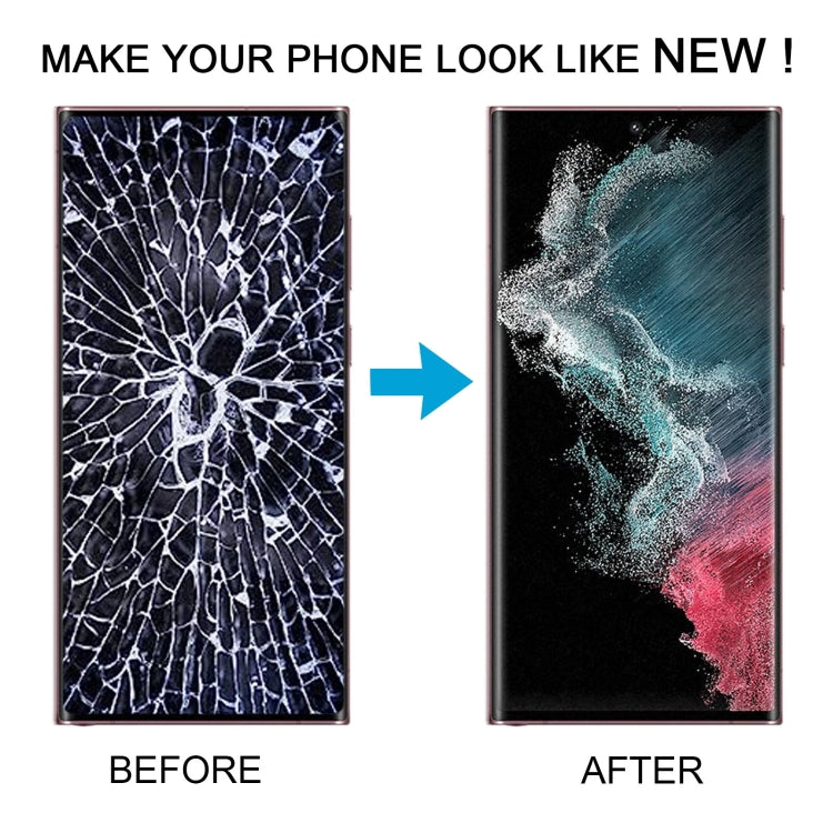 For Samsung Galaxy S22 Ultra 5G SM-S908U US Edition 6.78 inch OLED LCD Screen Digitizer Full Assembly with Frame (Green) -  by buy2fix | Online Shopping UK | buy2fix