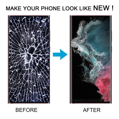 For Samsung Galaxy S22 Ultra 5G SM-S908U US Edition 6.78 inch OLED LCD Screen Digitizer Full Assembly with Frame (Green) -  by buy2fix | Online Shopping UK | buy2fix