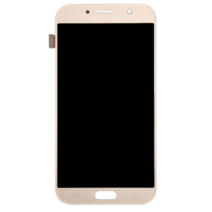 Original Super AMOLED LCD Screen for Galaxy A7 (2017), A720F, A720F/DS with Digitizer Full Assembly (Gold) - LCD Screen by buy2fix | Online Shopping UK | buy2fix