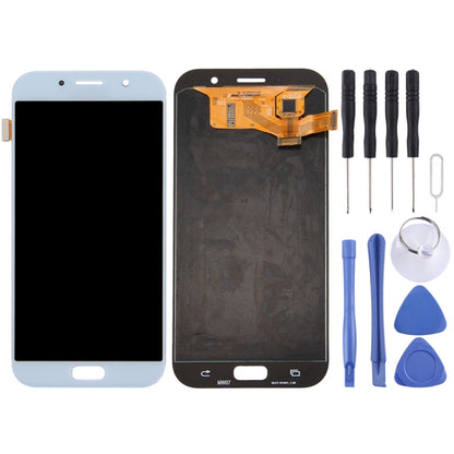 Original Super AMOLED LCD Screen for Galaxy A7 (2017), A720F, A720F/DS with Digitizer Full Assembly (Blue) - LCD Screen by buy2fix | Online Shopping UK | buy2fix