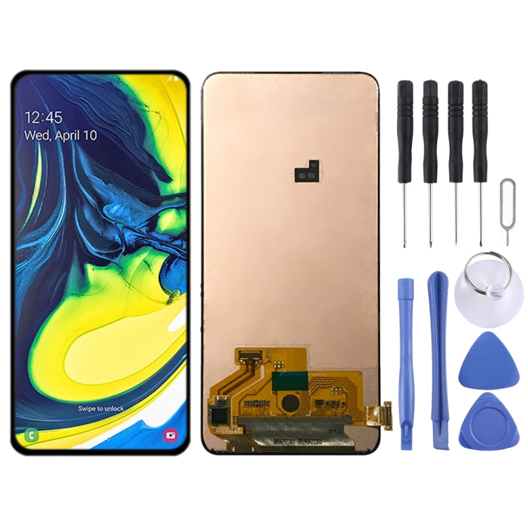 Original Super AMOLED LCD Screen For Samsung Galaxy A80 with Digitizer Full Assembly - LCD Screen by buy2fix | Online Shopping UK | buy2fix