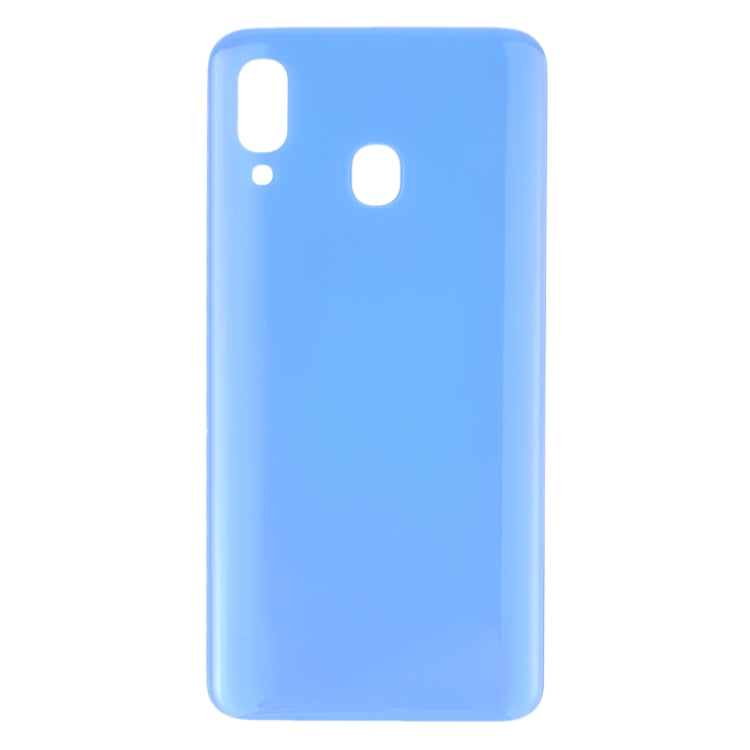 For Galaxy A20 SM-A205F/DS Battery Back Cover (Blue) - Back Cover by buy2fix | Online Shopping UK | buy2fix