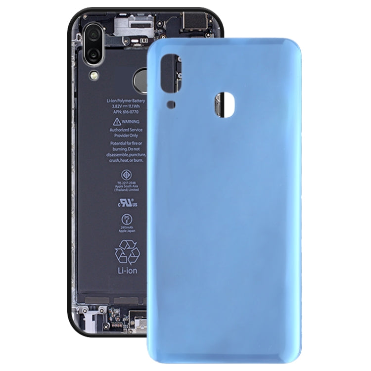 For Galaxy A30 SM-A305F/DS, A305FN/DS, A305G/DS, A305GN/DS Battery Back Cover (Blue) - Back Cover by buy2fix | Online Shopping UK | buy2fix