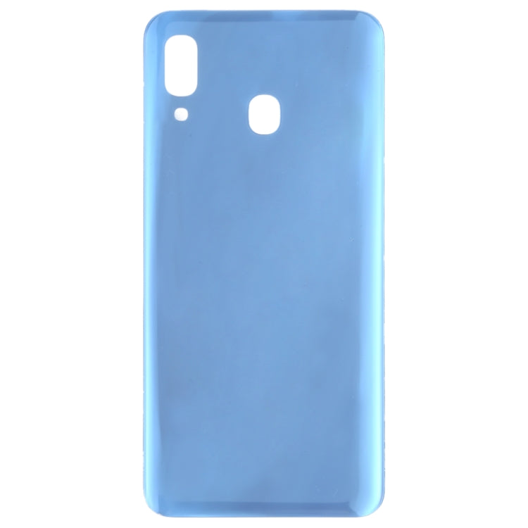 For Galaxy A30 SM-A305F/DS, A305FN/DS, A305G/DS, A305GN/DS Battery Back Cover (Blue) - Back Cover by buy2fix | Online Shopping UK | buy2fix