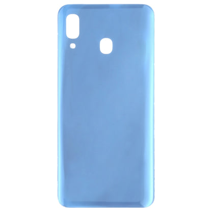 For Galaxy A30 SM-A305F/DS, A305FN/DS, A305G/DS, A305GN/DS Battery Back Cover (Blue) - Back Cover by buy2fix | Online Shopping UK | buy2fix