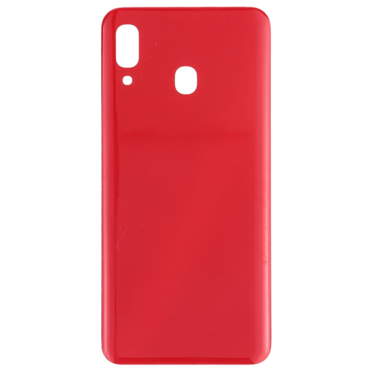 For Galaxy A30 SM-A305F/DS, A305FN/DS, A305G/DS, A305GN/DS Battery Back Cover (Red) - Back Cover by buy2fix | Online Shopping UK | buy2fix