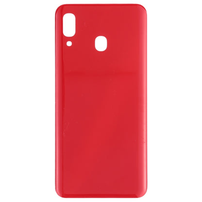 For Galaxy A30 SM-A305F/DS, A305FN/DS, A305G/DS, A305GN/DS Battery Back Cover (Red) - Back Cover by buy2fix | Online Shopping UK | buy2fix