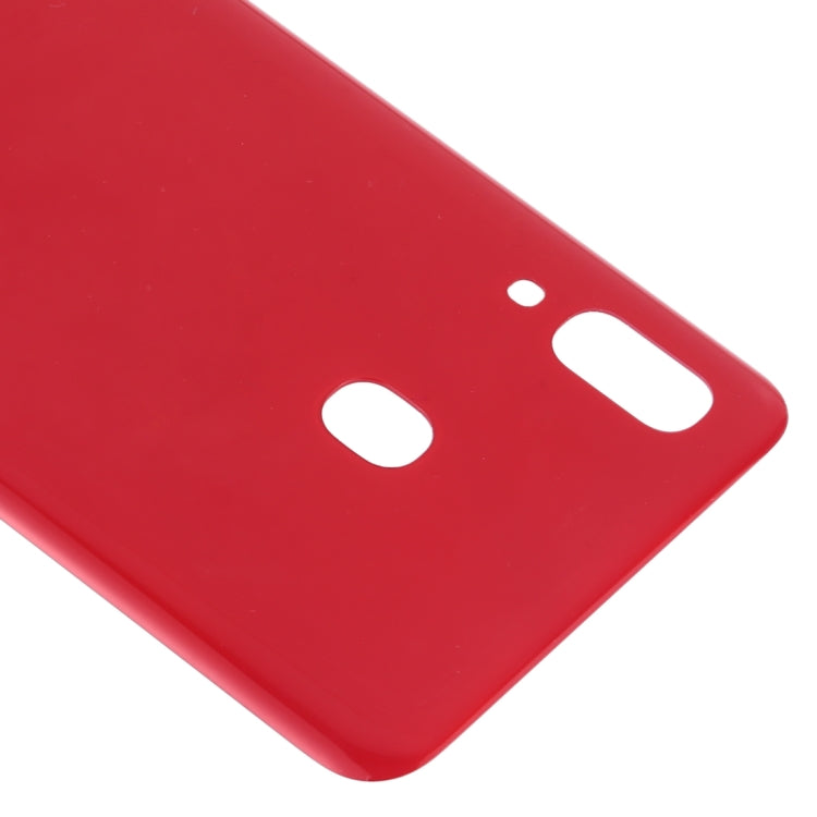 For Galaxy A30 SM-A305F/DS, A305FN/DS, A305G/DS, A305GN/DS Battery Back Cover (Red) - Back Cover by buy2fix | Online Shopping UK | buy2fix