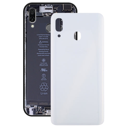 For Galaxy A30 SM-A305F/DS, A305FN/DS, A305G/DS, A305GN/DS Battery Back Cover (White) - Back Cover by buy2fix | Online Shopping UK | buy2fix