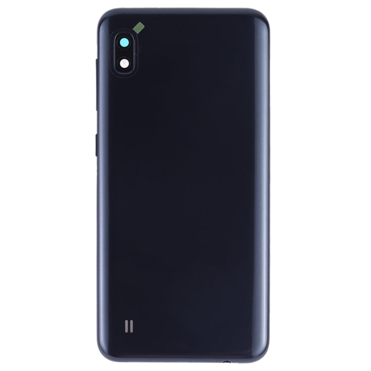 For Galaxy A10 SM-A105F/DS, SM-A105G/DS Battery Back Cover with Camera Lens & Side Keys (Black) - Back Cover by buy2fix | Online Shopping UK | buy2fix