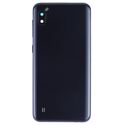 For Galaxy A10 SM-A105F/DS, SM-A105G/DS Battery Back Cover with Camera Lens & Side Keys (Black) - Back Cover by buy2fix | Online Shopping UK | buy2fix