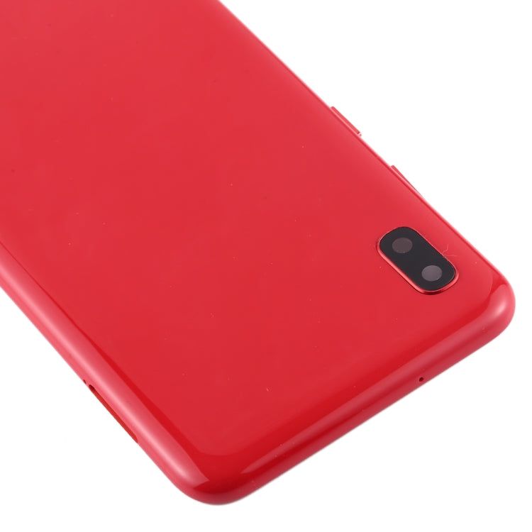 For Galaxy A10 SM-A105F/DS, SM-A105G/DS Battery Back Cover with Camera Lens & Side Keys (Red) - Back Cover by buy2fix | Online Shopping UK | buy2fix