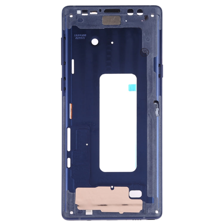 For Samsung Galaxy Note9 SM-N960F/DS, SM-N960U, SM-N9600/DS  Middle Frame Bezel Plate with Side Keys (Blue) - Frame Bezel Plate by buy2fix | Online Shopping UK | buy2fix