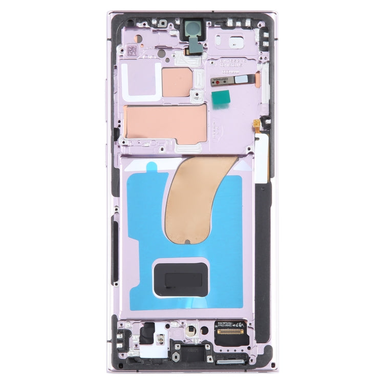 For Samsung Galaxy S23 Ultra SM-S918B EU Edition Original LCD Screen Digitizer Full Assembly with Frame (Purple) -  by buy2fix | Online Shopping UK | buy2fix