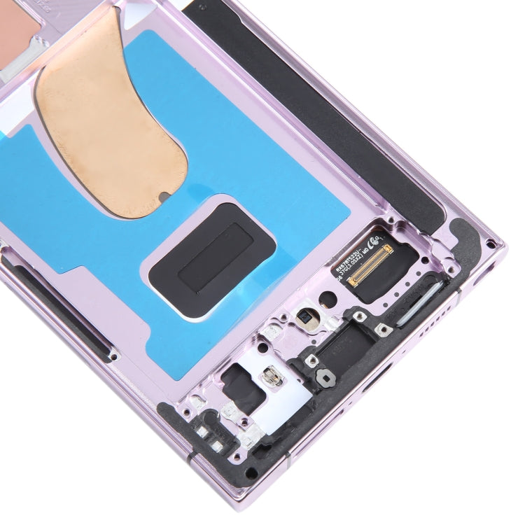 For Samsung Galaxy S23 Ultra SM-S918B EU Edition Original LCD Screen Digitizer Full Assembly with Frame (Purple) -  by buy2fix | Online Shopping UK | buy2fix