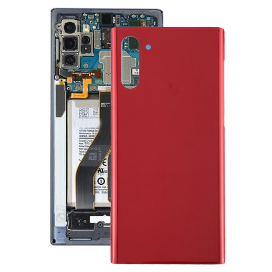 For Galaxy Note 10 Battery Back Cover (Red) - Back Cover by buy2fix | Online Shopping UK | buy2fix