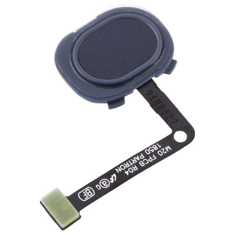 For Galaxy M20 Fingerprint Sensor Flex Cable(Black) - Flex Cable by buy2fix | Online Shopping UK | buy2fix