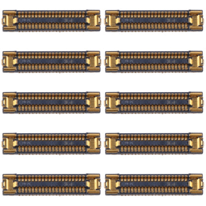 For Samsung Galaxy A71 10pcs Motherboard LCD Display FPC Connector - FPC Connector by buy2fix | Online Shopping UK | buy2fix