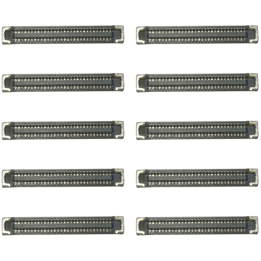 For Samsung Galaxy A01 SM-A015F(Global) 10pcs Motherboard LCD Display FPC Connector - FPC Connector by buy2fix | Online Shopping UK | buy2fix