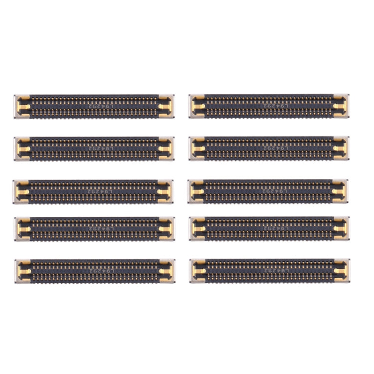 For Samsung Galaxy J7 (2018) 10pcs Motherboard LCD Display FPC Connector - FPC Connector by buy2fix | Online Shopping UK | buy2fix