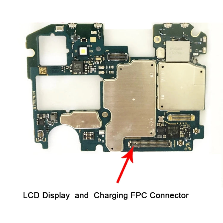 For Samsung Galaxy Note10 Lite Motherboard LCD Display FPC Connector - FPC Connector by buy2fix | Online Shopping UK | buy2fix