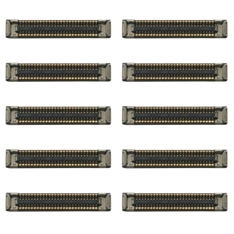 For Samsung Galaxy S10 Lite 10pcs Motherboard LCD Display FPC Connector - FPC Connector by buy2fix | Online Shopping UK | buy2fix
