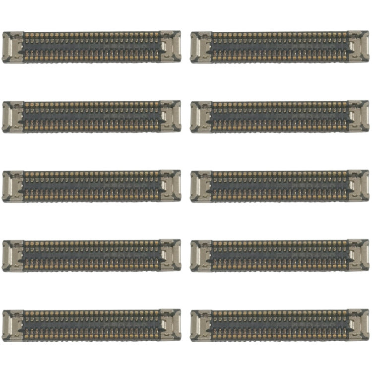 For Samsung Galaxy S10e 10pcs Motherboard LCD Display FPC Connector - FPC Connector by buy2fix | Online Shopping UK | buy2fix