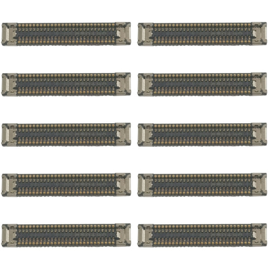 For Samsung Galaxy S10e 10pcs Motherboard LCD Display FPC Connector - FPC Connector by buy2fix | Online Shopping UK | buy2fix