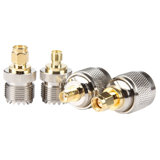 4 in 1 UHF To SMA RF Coaxial Connector Adapter - Cable & Adapter by buy2fix | Online Shopping UK | buy2fix