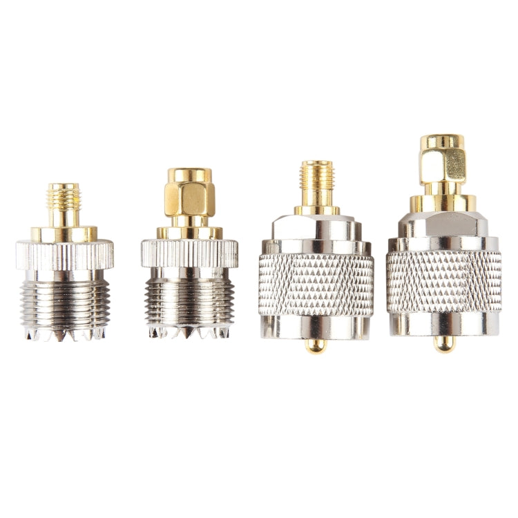 4 in 1 UHF To SMA RF Coaxial Connector Adapter - Cable & Adapter by buy2fix | Online Shopping UK | buy2fix
