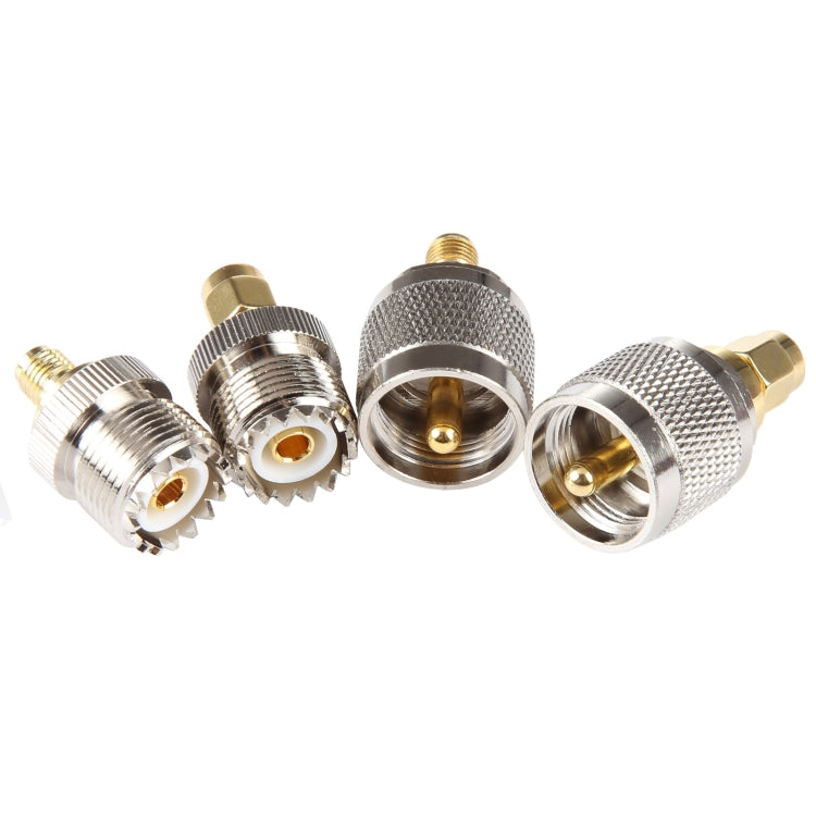 4 in 1 UHF To SMA RF Coaxial Connector Adapter - Cable & Adapter by buy2fix | Online Shopping UK | buy2fix