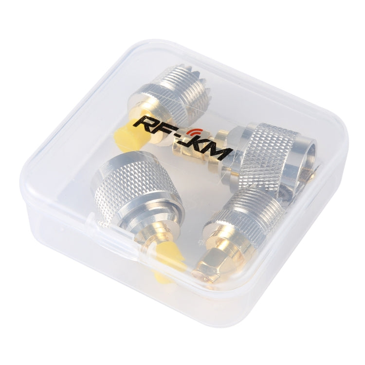 4 in 1 UHF To SMA RF Coaxial Connector Adapter - Cable & Adapter by buy2fix | Online Shopping UK | buy2fix