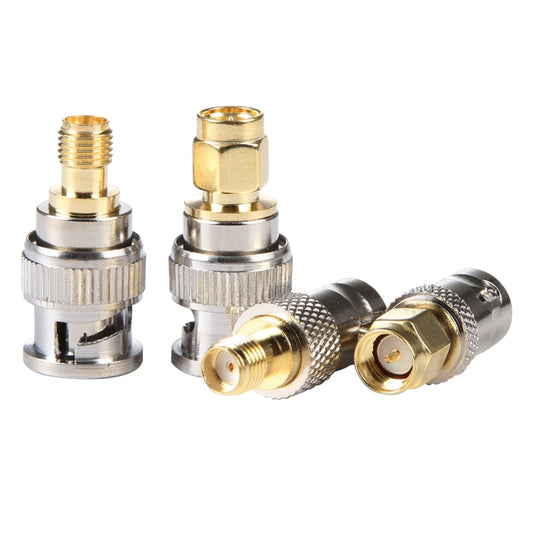 4 in 1 BNC To SMA RF Coaxial Connector Adapter - Connector by buy2fix | Online Shopping UK | buy2fix