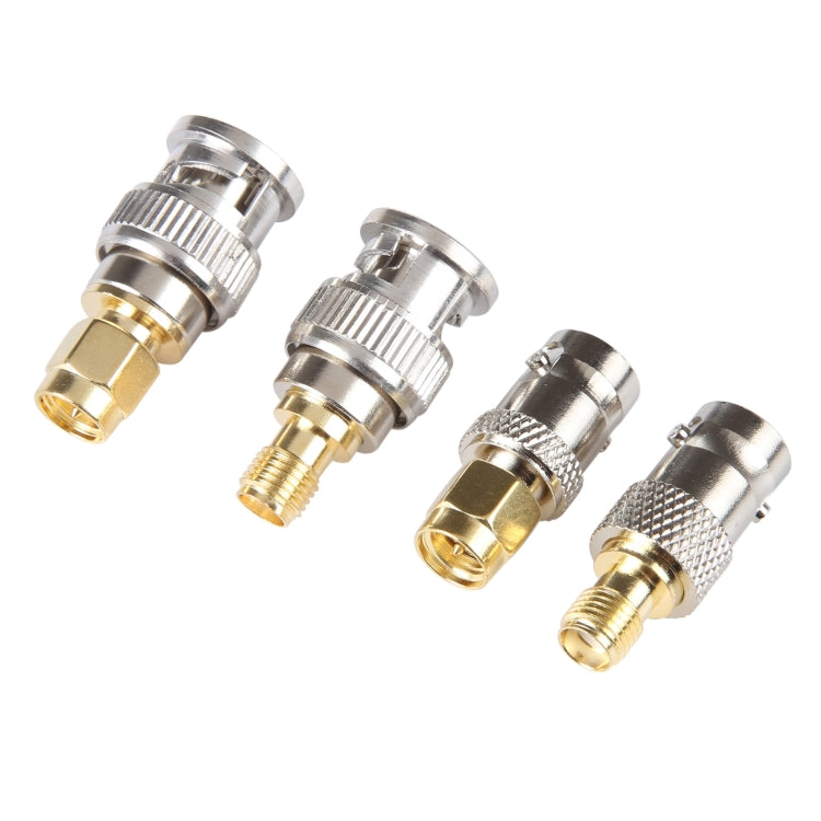 4 in 1 BNC To SMA RF Coaxial Connector Adapter - Connector by buy2fix | Online Shopping UK | buy2fix