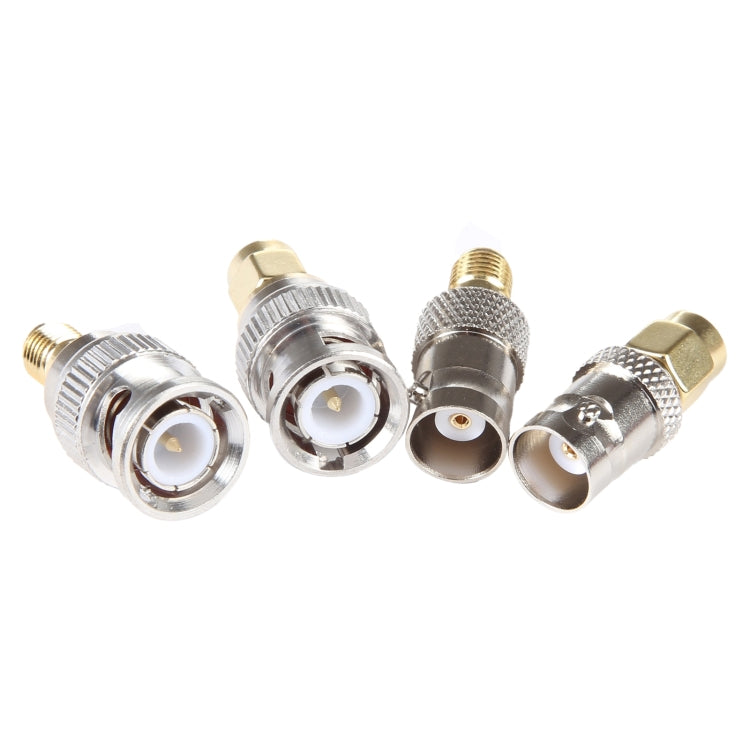 4 in 1 BNC To SMA RF Coaxial Connector Adapter - Connector by buy2fix | Online Shopping UK | buy2fix