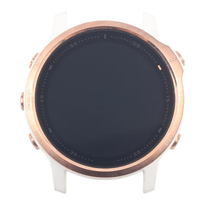 LCD Screen and Digitizer Full Assembly With Frame for Garmin Fenix 6S(Gold) by buy2fix