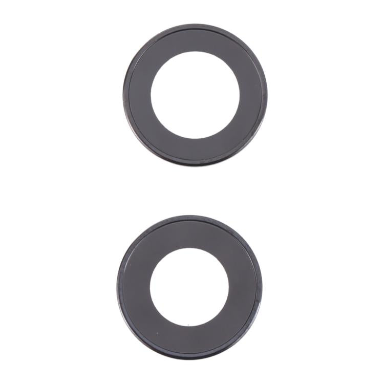 2 PCS Rear Camera Glass Lens Metal Inside Protector Hoop Ring for iPhone 13 / 13 Mini by buy2fix