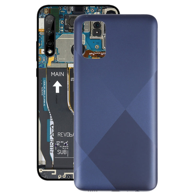 For Samsung Galaxy A02s SM-A025F Battery Back Cover (Blue) - Back Cover by buy2fix | Online Shopping UK | buy2fix