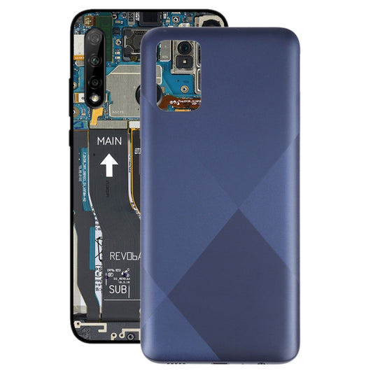 For Samsung Galaxy A02s SM-A025F Battery Back Cover (Blue) - Back Cover by buy2fix | Online Shopping UK | buy2fix