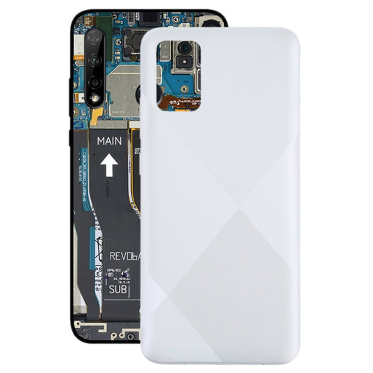For Samsung Galaxy A02s SM-A025F Battery Back Cover (White) - Back Cover by buy2fix | Online Shopping UK | buy2fix