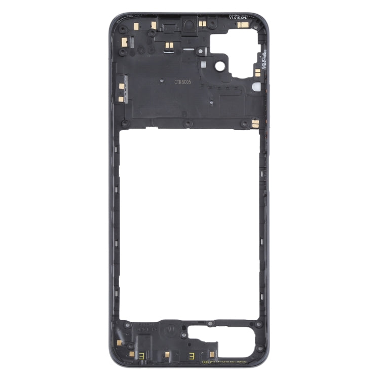 For Samsung Galaxy A22 5G Middle Frame Bezel Plate (Black) - Frame Bezel Plate by buy2fix | Online Shopping UK | buy2fix