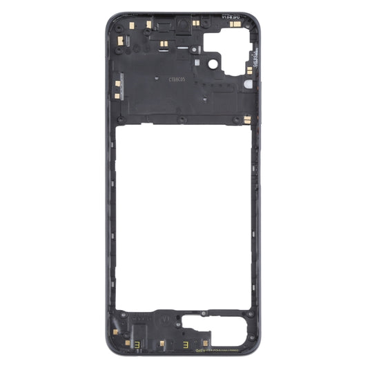 For Samsung Galaxy A22 5G Middle Frame Bezel Plate (Black) - Frame Bezel Plate by buy2fix | Online Shopping UK | buy2fix