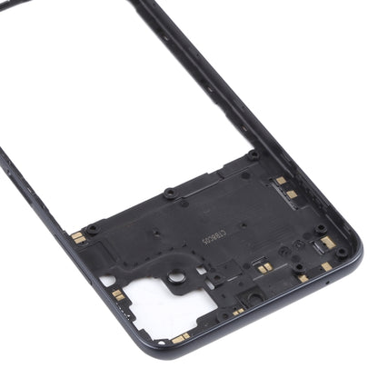 For Samsung Galaxy A22 5G Middle Frame Bezel Plate (Black) - Frame Bezel Plate by buy2fix | Online Shopping UK | buy2fix