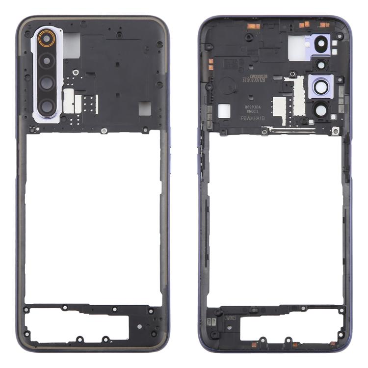 For Realme X3 / X3 SuperZoom RMX2142, RMX2081, RMX2085, RMX2083, RMX2086 Original Middle Frame Bezel Plate (Blue) - Frame Bezel Plate by buy2fix | Online Shopping UK | buy2fix
