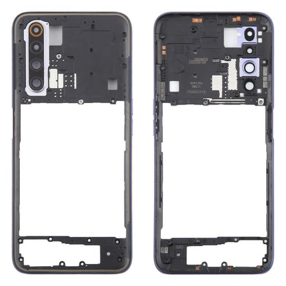 For Realme X3 / X3 SuperZoom RMX2142, RMX2081, RMX2085, RMX2083, RMX2086 Original Middle Frame Bezel Plate (Blue) - Frame Bezel Plate by buy2fix | Online Shopping UK | buy2fix