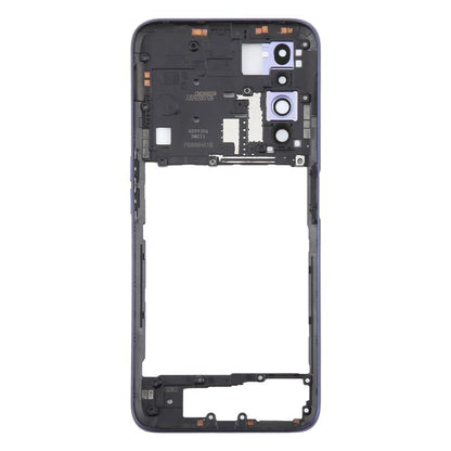 For Realme X3 / X3 SuperZoom RMX2142, RMX2081, RMX2085, RMX2083, RMX2086 Original Middle Frame Bezel Plate (Blue) - Frame Bezel Plate by buy2fix | Online Shopping UK | buy2fix
