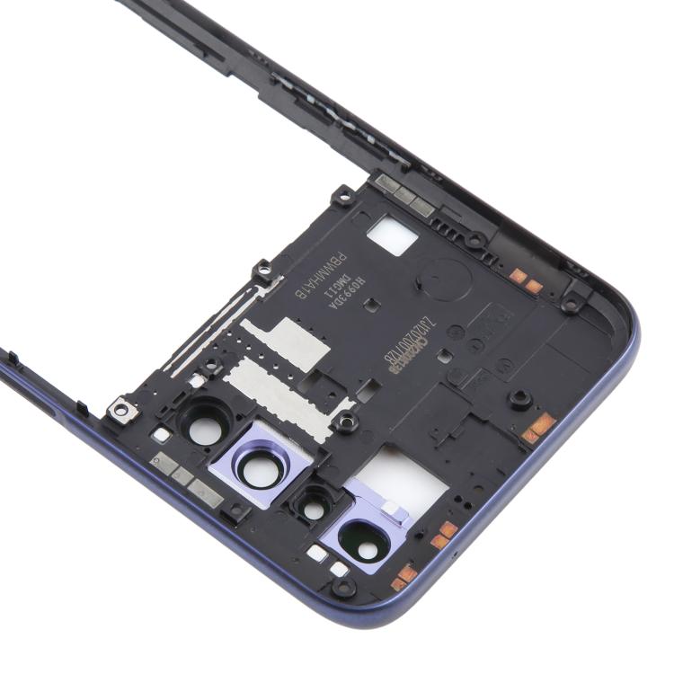 For Realme X3 / X3 SuperZoom RMX2142, RMX2081, RMX2085, RMX2083, RMX2086 Original Middle Frame Bezel Plate (Blue) - Frame Bezel Plate by buy2fix | Online Shopping UK | buy2fix