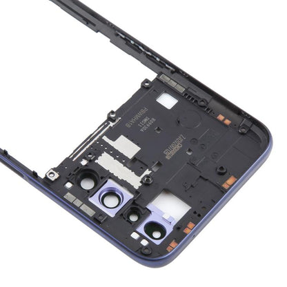 For Realme X3 / X3 SuperZoom RMX2142, RMX2081, RMX2085, RMX2083, RMX2086 Original Middle Frame Bezel Plate (Blue) - Frame Bezel Plate by buy2fix | Online Shopping UK | buy2fix