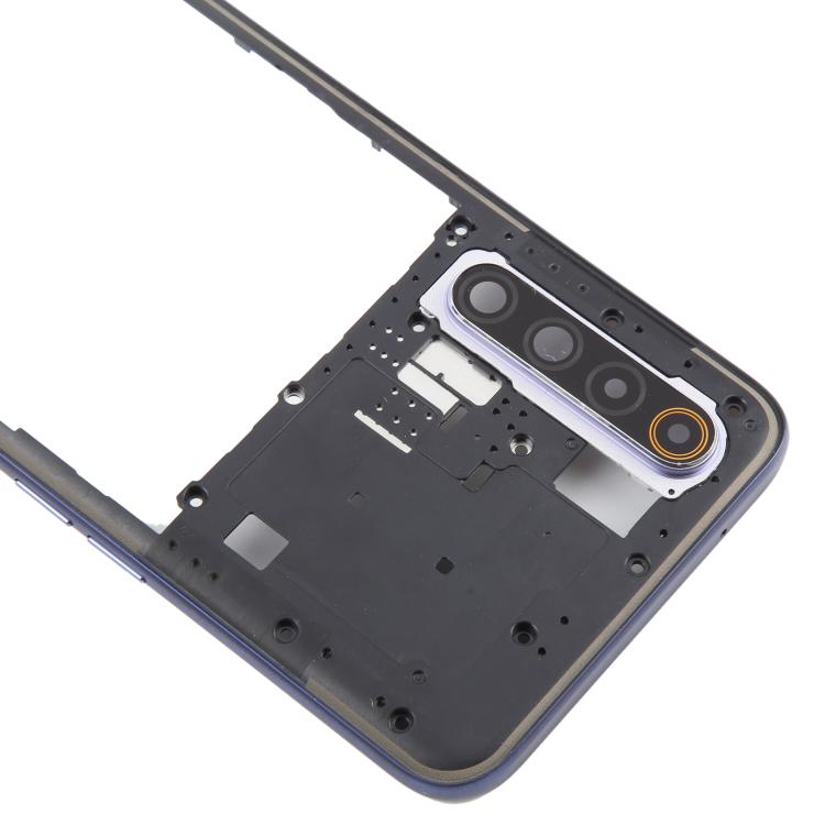 For Realme X3 / X3 SuperZoom RMX2142, RMX2081, RMX2085, RMX2083, RMX2086 Original Middle Frame Bezel Plate (Blue) - Frame Bezel Plate by buy2fix | Online Shopping UK | buy2fix